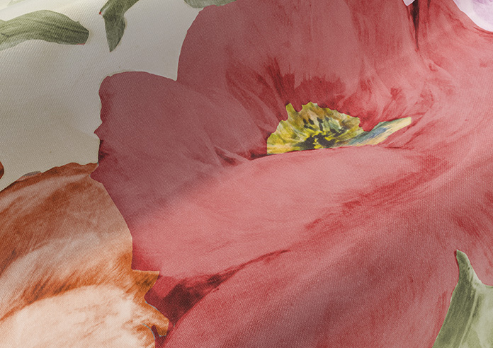 Amelia Faux Silk, Berry Blush - Roman Blind - Image 4